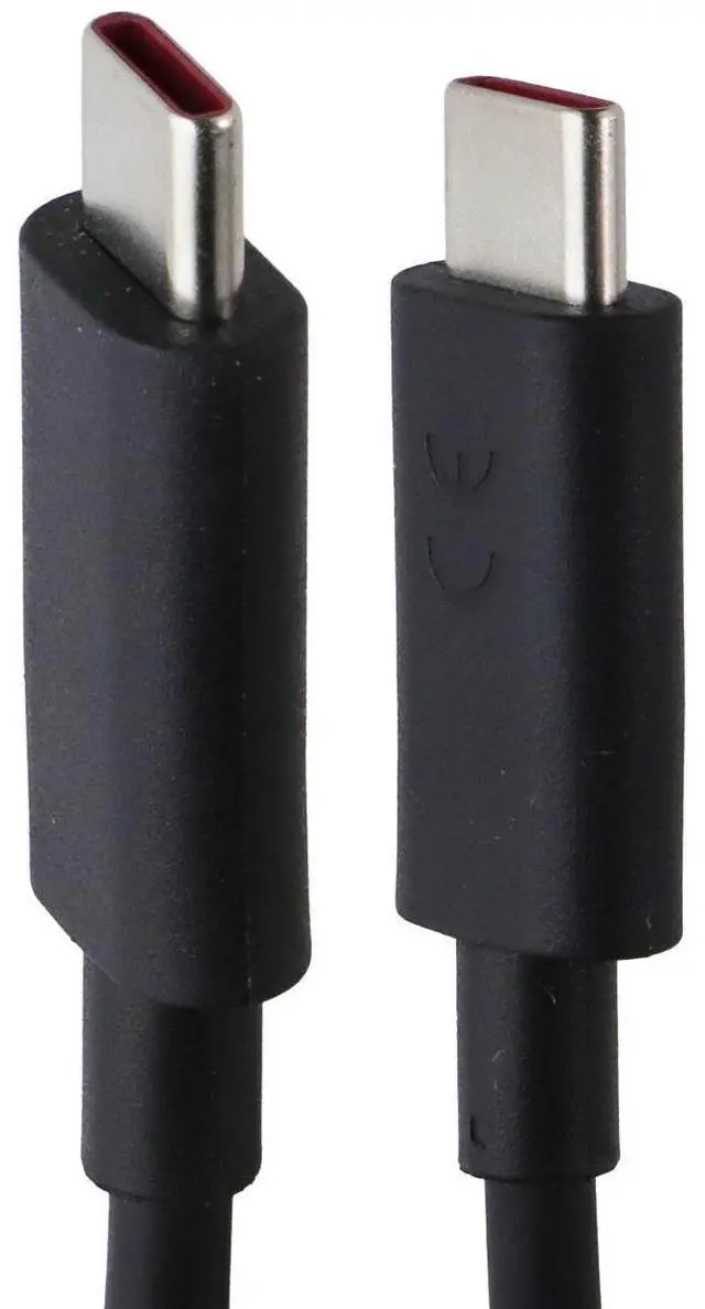 Main image of Motorola (3.3-Foot) USB-C to USB-C Cable with Red Connectors (SC18E08103)