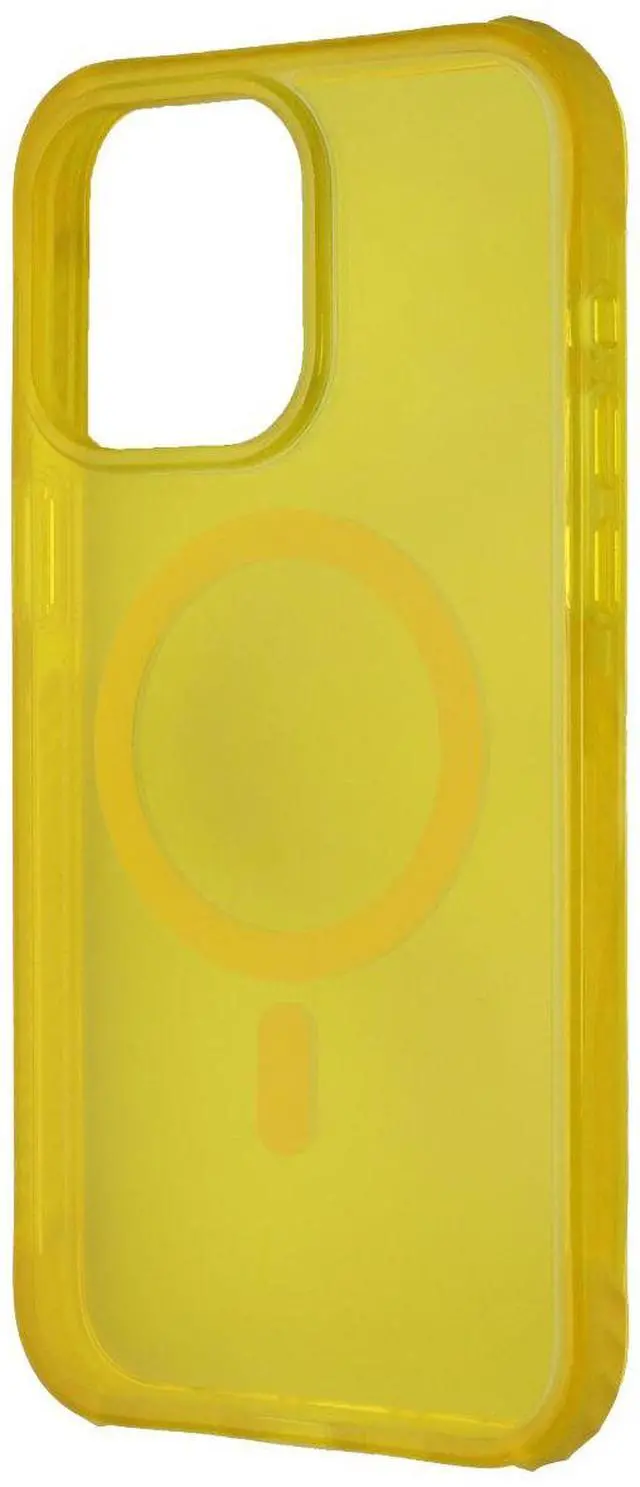 Main image of Prodigee Safetee Neo + Mag Case for MagSafe for Apple iPhone 15 Pro Max - Lemon