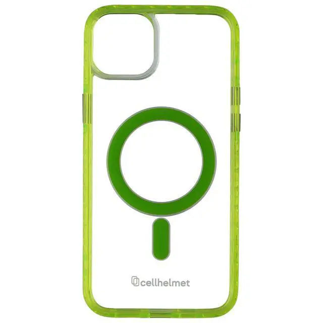 Alt view image 2 of 3 - Cellhelmet Magnitude Series Case for MagSafe for Apple iPhone 14 Plus - Green