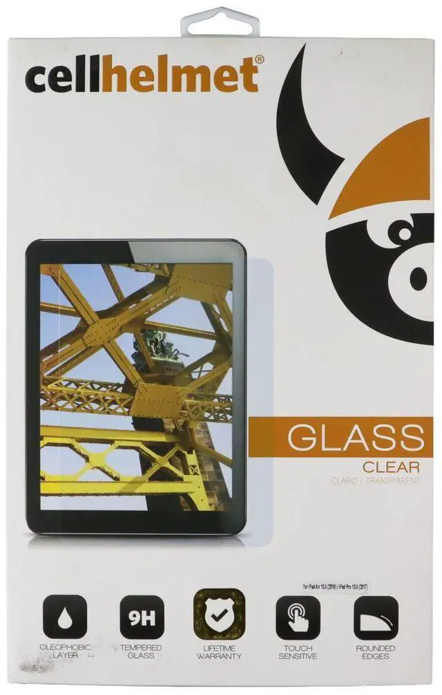 Main image of CellHelmet Tempered Glass for Apple iPad Air 10.5 (2019) / iPad Pro 10.5 (2017)