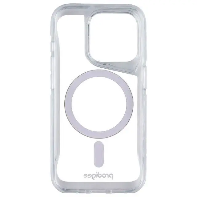Alt view image 3 of 3 - Prodigee Super Hero Series Case for MagSafe for Apple iPhone 15 Pro - Clear