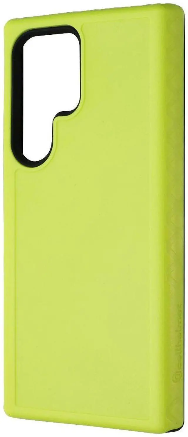 Main image of Cellhelmet Fortitude Series Case for Samsung Galaxy S23 Ultra - Electric Lime