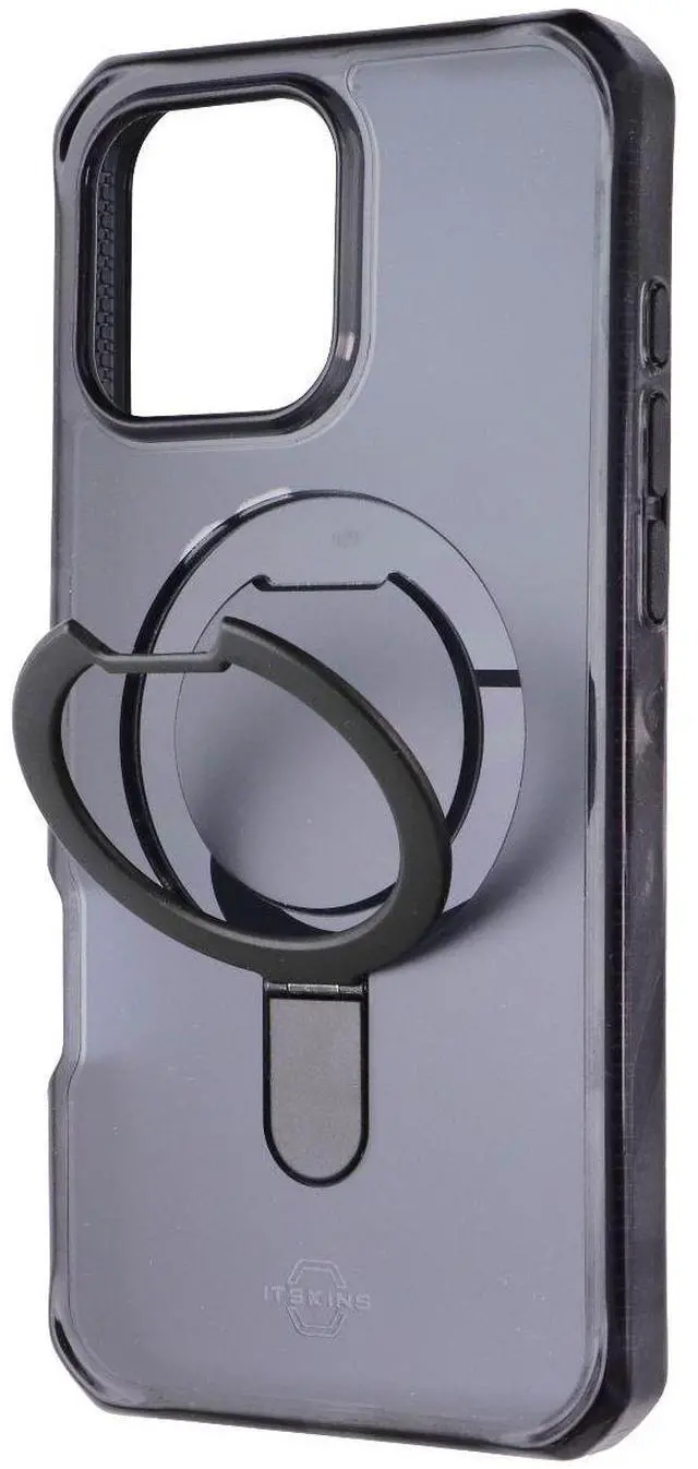 Main image of ITSKINS Hybrid_R // Vapor Stand Case for MagSafe for iPhone 16 Pro Max - Black