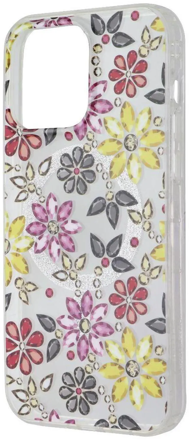 Main image of MyBat Pro Mood Series Case for MagSafe for iPhone 15 Pro Max - Flower Gems