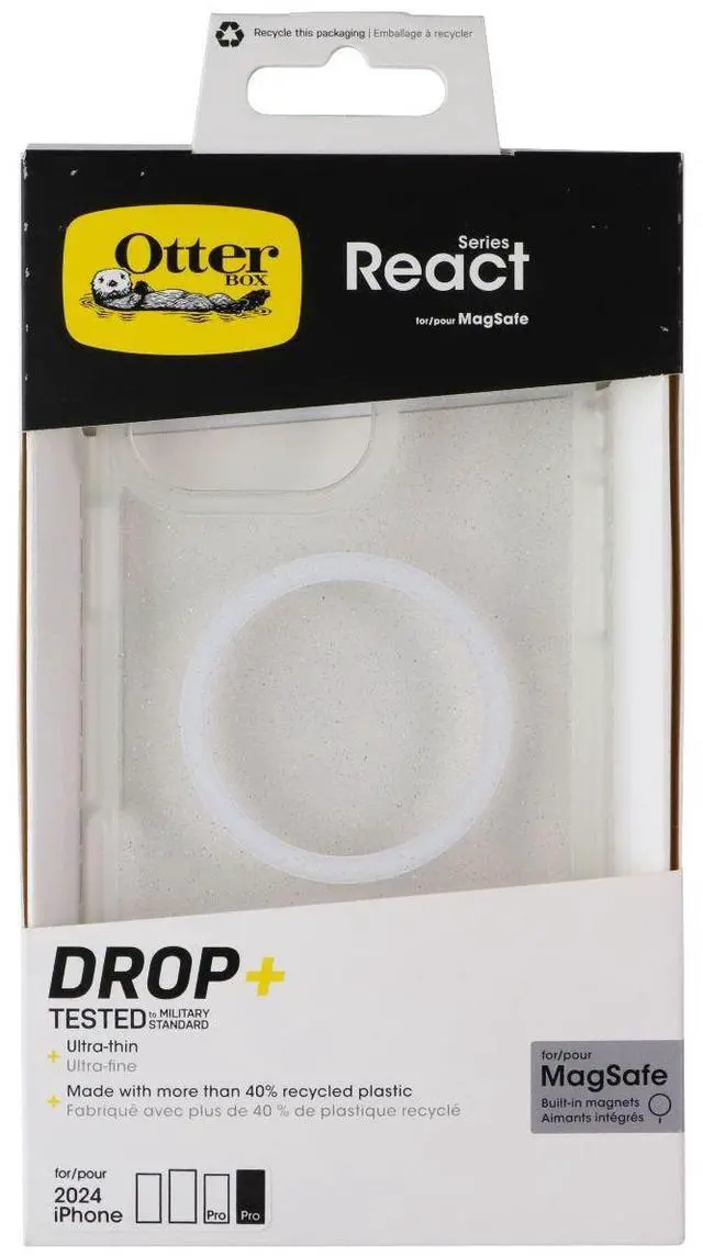 Main image of OtterBox React Series Case for MagSafe for Apple iPhone 16 Pro Max - Stardust