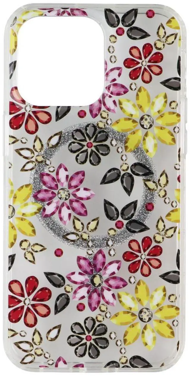 Alt view image 2 of 3 - MyBat Pro Mood Series Case for MagSafe for iPhone 15 Pro Max - Flower Gems