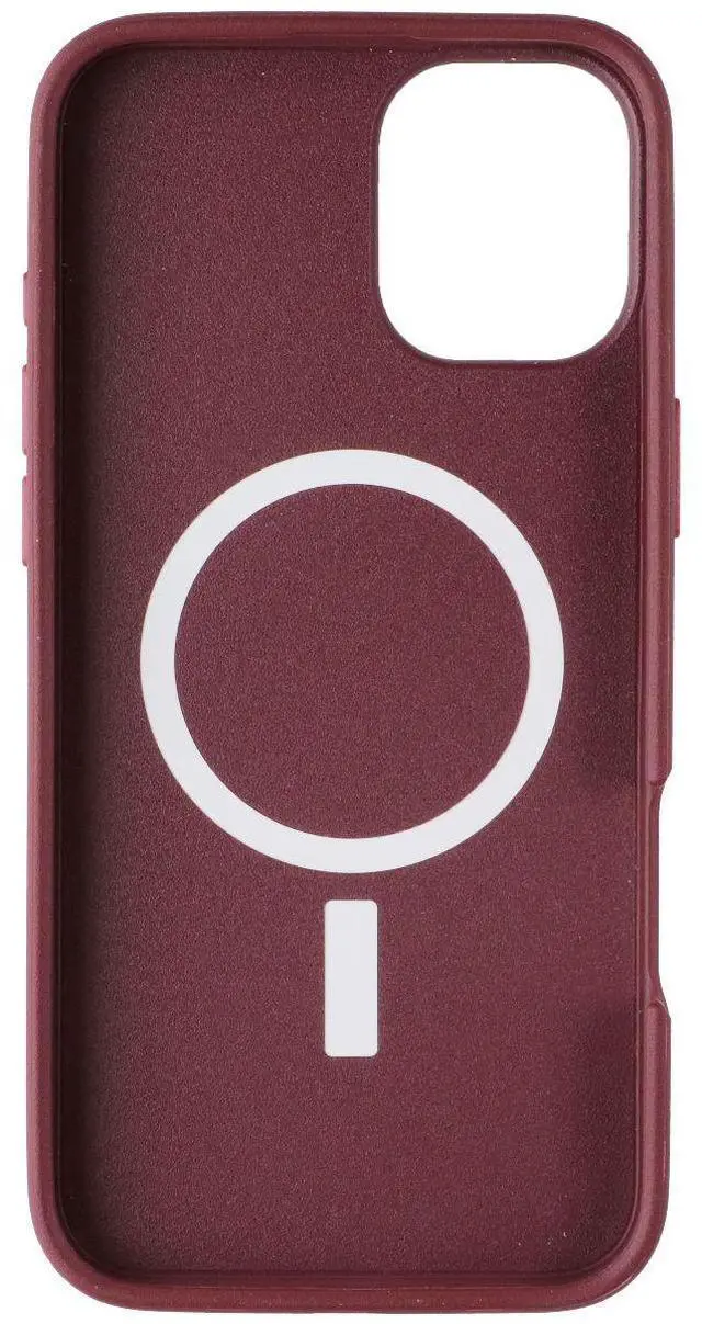 Alt view image 3 of 3 - OtterBox Symmetry Series Case for MagSafe for Apple iPhone 16 Plus - Brick Red
