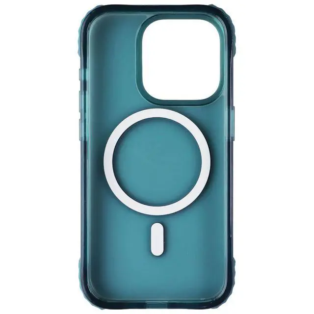 Alt view image 3 of 3 - Prodigee Safetee Neo + Mag Case for MagSafe for Apple iPhone 15 Pro - Ocean Blue