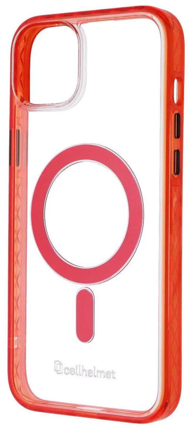 Main image of CellHelmet Magnitude Case for MagSafe for Apple iPhone 14 Plus - Blaze Orange