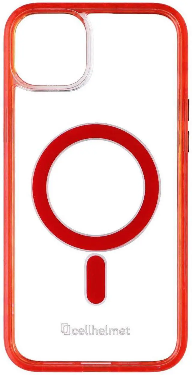 Alt view image 2 of 3 - CellHelmet Magnitude Case for MagSafe for Apple iPhone 14 Plus - Blaze Orange