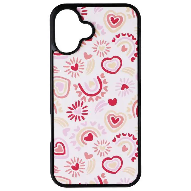 Alt view image 2 of 3 - MyBat Design Lab Series Case for Apple iPhone 16 Plus - Hearts