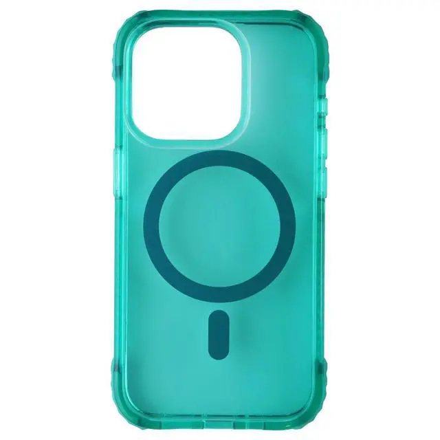 Alt view image 2 of 3 - Prodigee Safetee Neo + Mag Case for MagSafe for iPhone 15 Pro - Mint Green