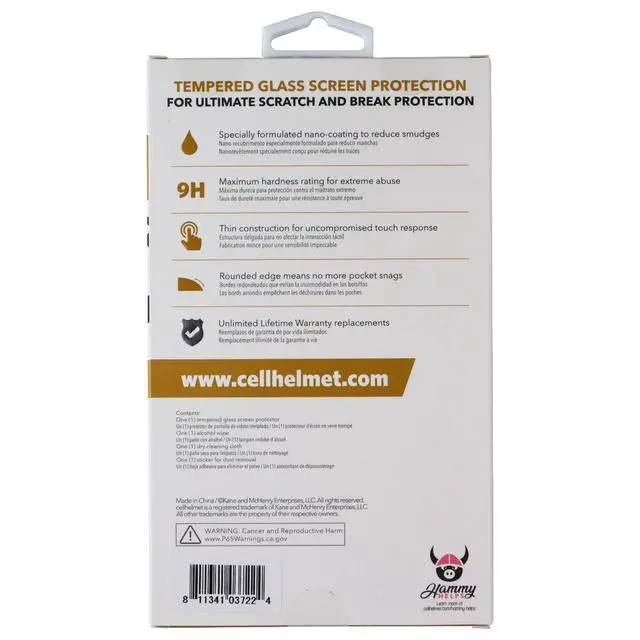 Alt view image 2 of 2 - CellHelmet Tempered Glass Screen Protector for Samsung Galaxy A21 - Clear