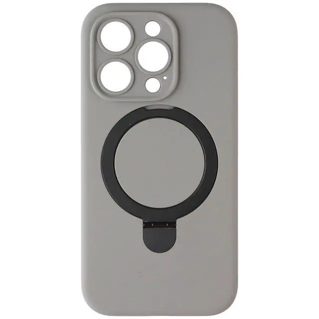 Alt view image 2 of 3 - MyBat Pro SleekFit Series Case for MagSafe for Apple iPhone 15 Pro - Gray