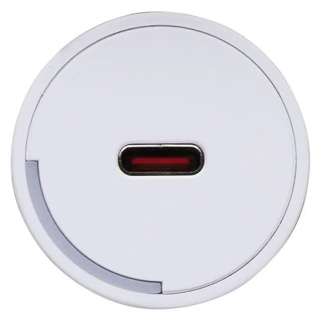 Alt view image 7 of 7 - PureGear Light Speed 30W USB-C Wall & Car Charger w/ USB-C Cable - White