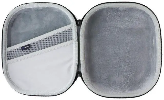 Alt view image 3 of 3 - Geekria Shield Hardshell Headphones Case for SkullCandy Crusher - Black/Gray