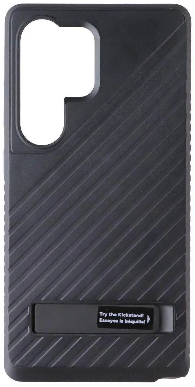 Alt view image 2 of 3 - ZAGG Denali Series with Kickstand Case for Samsung Galaxy S25 Ultra - Black