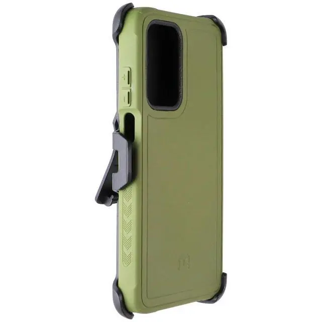 Alt view image 2 of 5 - MyBat Pro Maverick Series Holster Case for Moto G Stylus 5G (2024) - Army Green