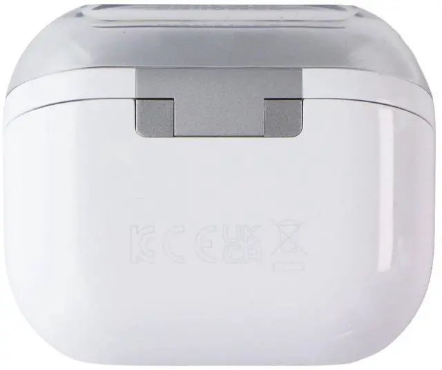Alt view image 3 of 4 - Samsung Replacement Galaxy Buds3 Pro Charging Case - White (EP-QR630CWE)