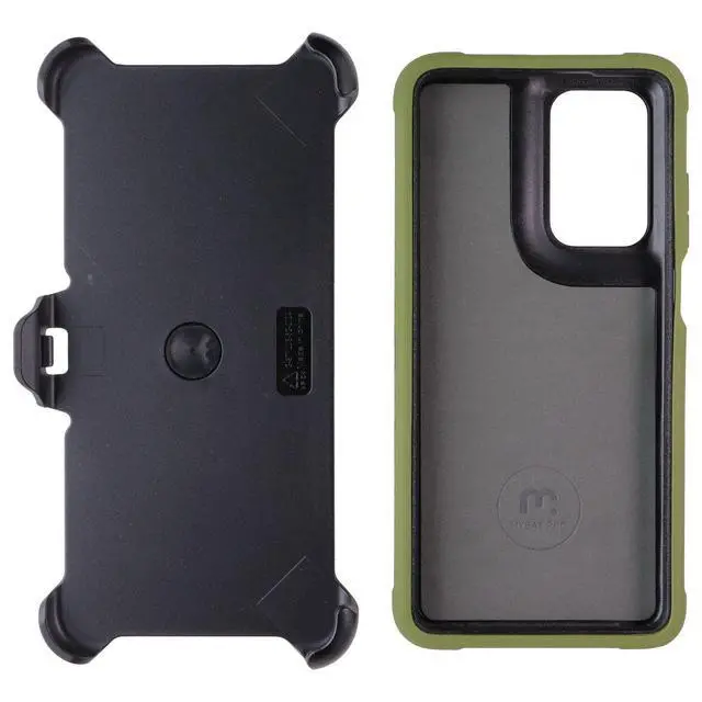 Alt view image 5 of 5 - MyBat Pro Maverick Series Holster Case for Moto G Stylus 5G (2024) - Army Green