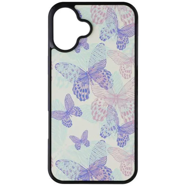 Alt view image 2 of 3 - MyBat Design Lab Series Case for Apple iPhone 16 Plus - Butterflies