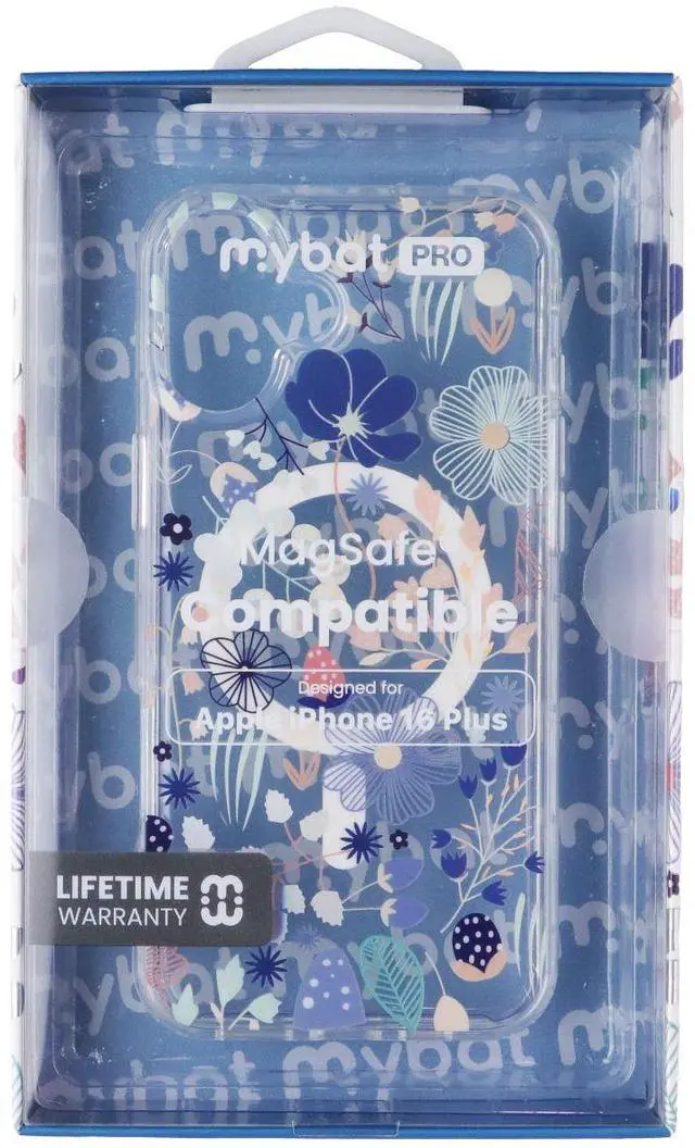 Main image of MyBat Pro Mood Series Case for MagSafe for Apple iPhone 16 Plus - Wildflowers