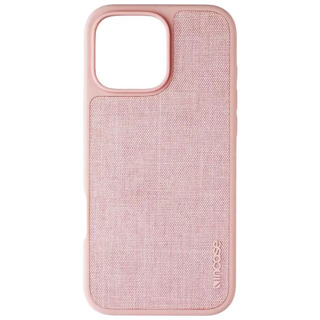Alt view image 2 of 3 - Incase Icon Case w/ Woolenex & MagSafe for Apple iPhone 16 Pro Max - Blush Pink