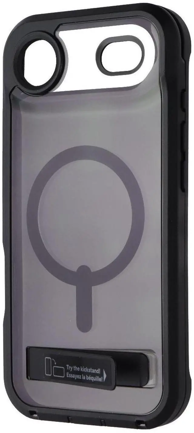 Main image of ZAGG Rainier Snap Kickstand Case for MagSafe for Apple iPhone 17 Air - Black