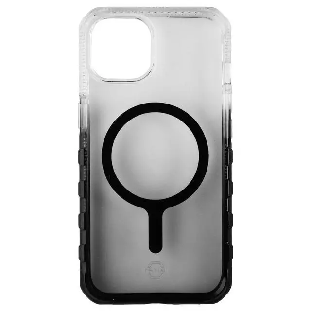 Alt view image 2 of 3 - ITSKINS Supreme_R Series Case for MagSafe for Apple iPhone 14 / 13 - Ombre Smoke