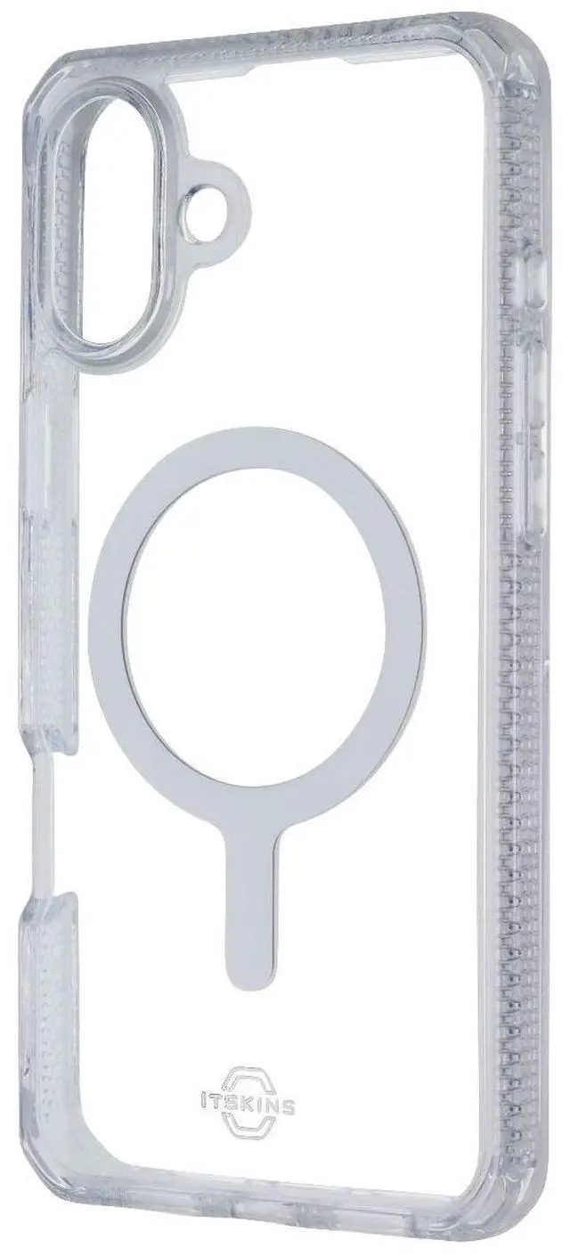 Main image of ITSKINS Hybrid_R Mood Case for MagSafe for Apple iPhone 16 Plus - Clear/Purple