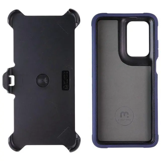 Alt view image 5 of 5 - MyBat Pro Maverick Case/Holster for Motorola Moto G Stylus 5G (2024) - Blue