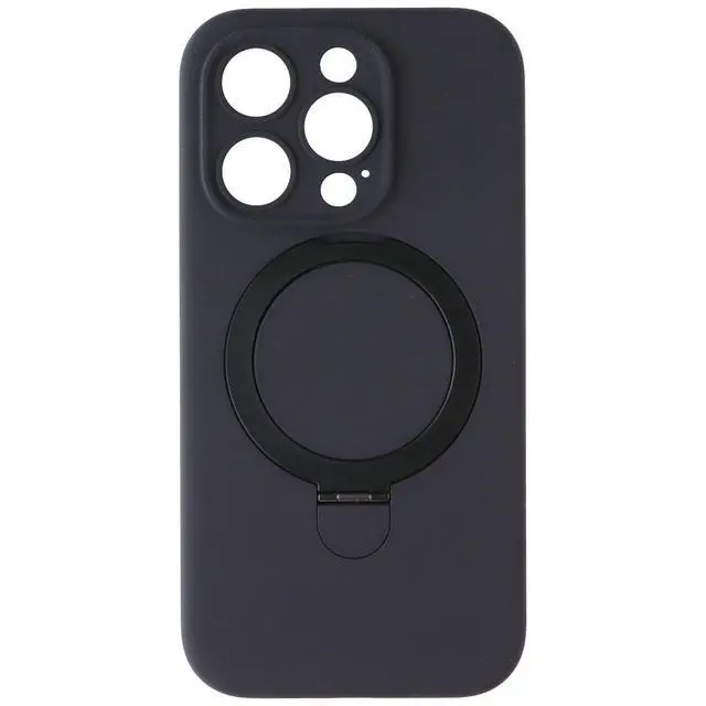 Alt view image 2 of 3 - MyBat Pro SleekFit Series Case for MagSafe for Apple iPhone 15 Pro - Black