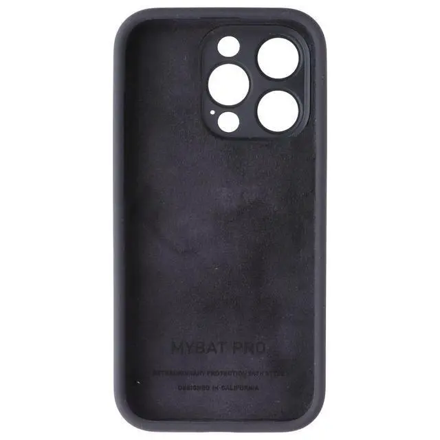 Alt view image 3 of 3 - MyBat Pro SleekFit Series Case for MagSafe for Apple iPhone 15 Pro - Black