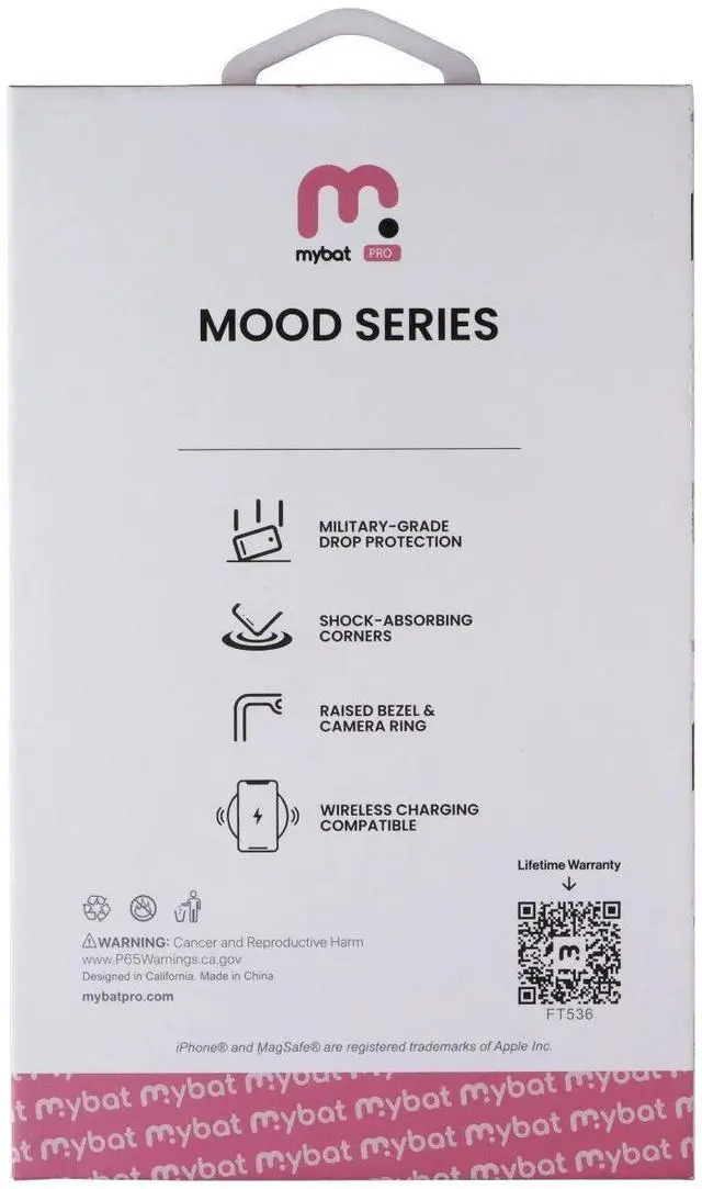 Alt view image 2 of 2 - MyBat Pro Mood Series Case for MagSafe for Apple iPhone 16 - Starsstruck