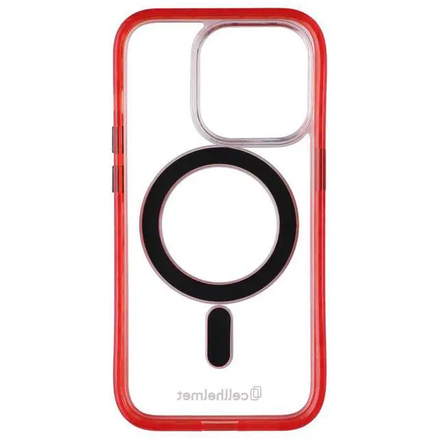 Alt view image 3 of 3 - CellHelmet Magnitude Case for MagSafe for Apple iPhone 14 Pro - Blaze Orange