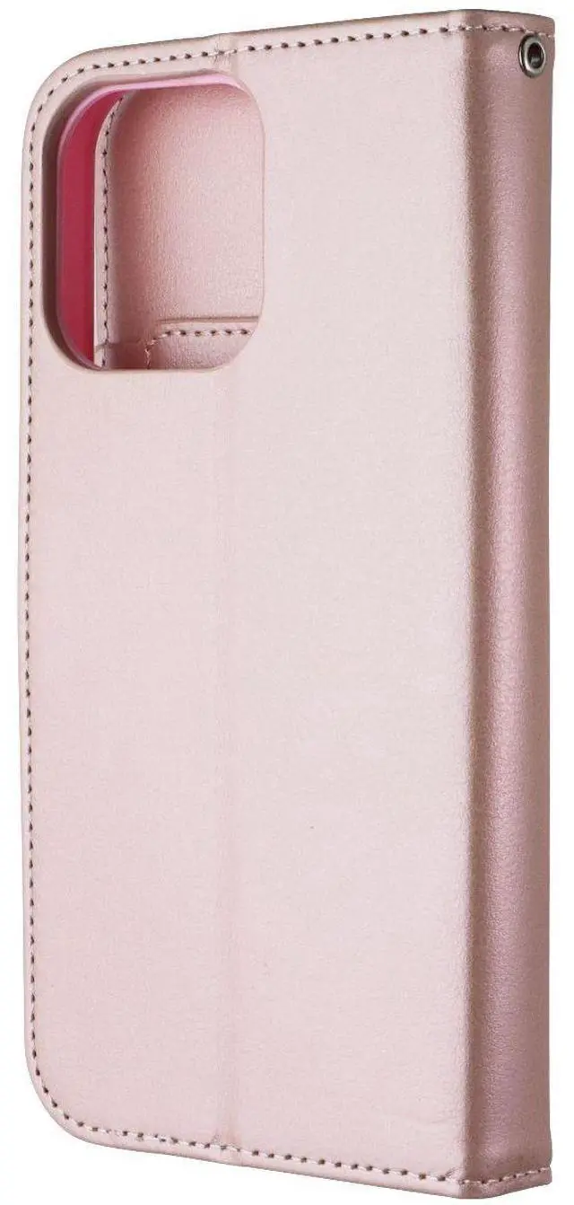 Main image of MyBat Pro MyJacket Xtra Series Wallet Case for Apple iPhone 15 Pro Max - Pink