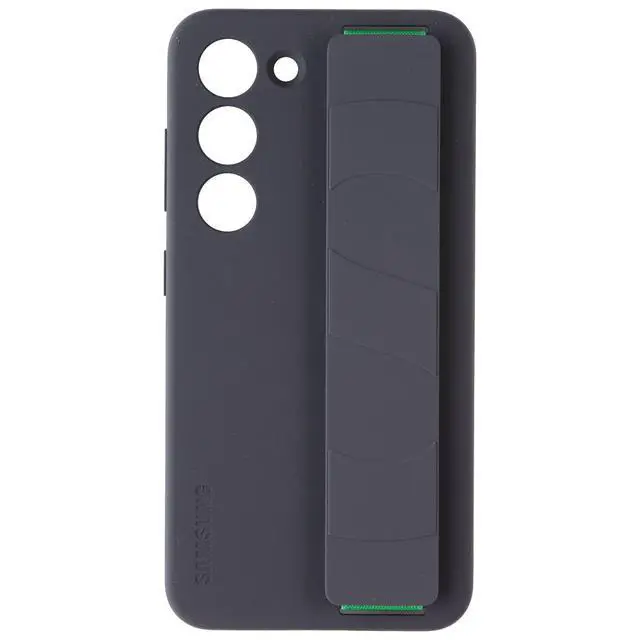 Alt view image 2 of 5 - Samsung Official Silicone Grip Case for Galaxy S23 - Black