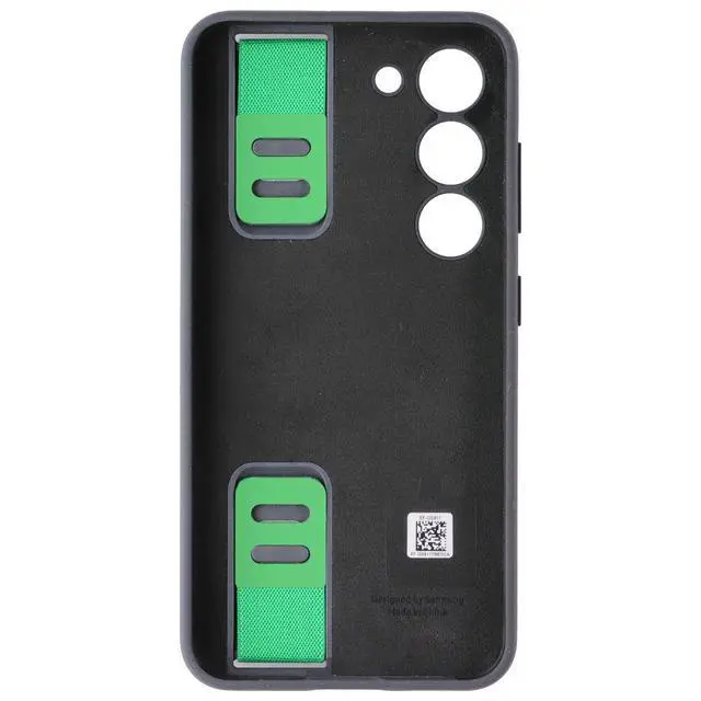 Alt view image 3 of 5 - Samsung Official Silicone Grip Case for Galaxy S23 - Black