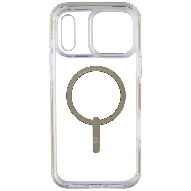 Alt view image 3 of 3 - ZAGG Santa Cruz Snap Case for MagSafe for Apple iPhone 17 Pro Max - Titanium