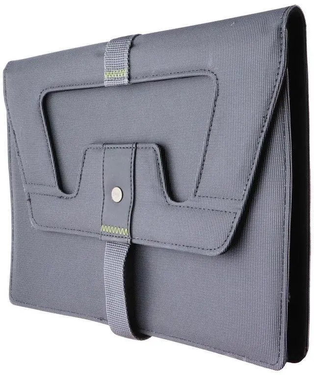 Main image of SOLO Universal Fit (8.5-11 inch) Tablet / eReader Booklet Case - Gray