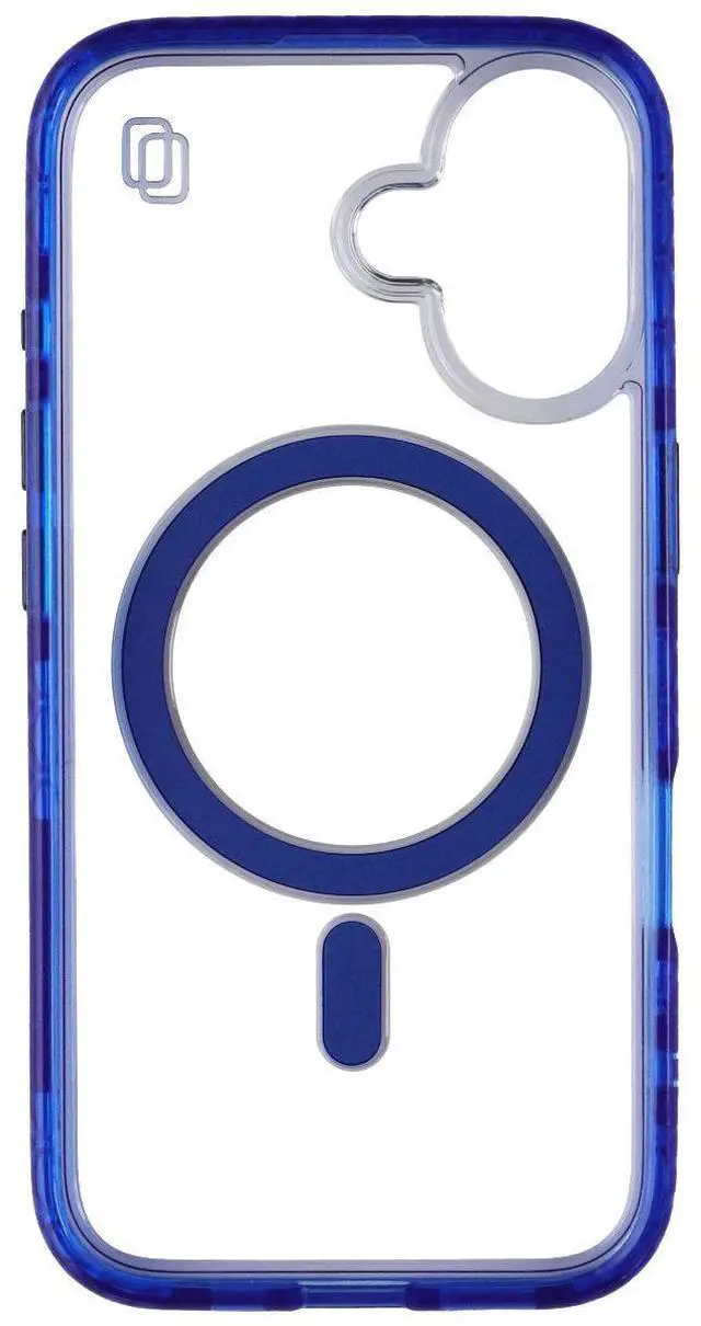 Alt view image 3 of 3 - CellHelmet Magnitude Case for MagSafe for Apple iPhone 16 - Bermuda Blue