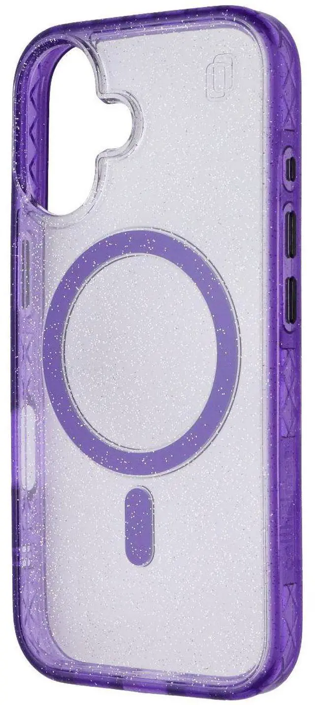 Main image of CellHelmet Magnitude Case for MagSafe for Apple iPhone 16 - Lilac Purple Sparkle