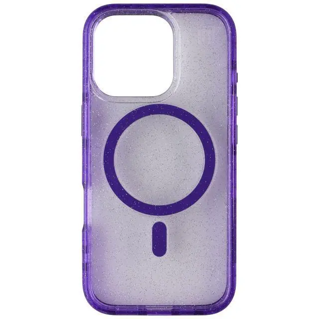 Alt view image 2 of 3 - CellHelmet Magnitude Case for MagSafe for iPhone 16 Pro - Lilac Purple Sparkle