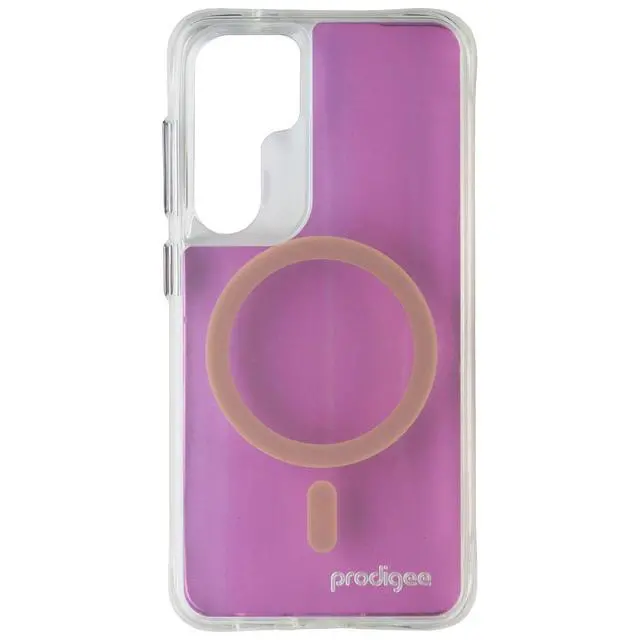 Alt view image 2 of 3 - Prodigee Glow Series Case for MagSafe for Samsung Galaxy S24 - Iridescent