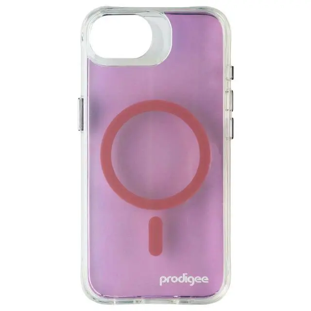Alt view image 2 of 3 - Prodigee Glow Series Case for MagSafe for Apple iPhone 16e - Iridescent