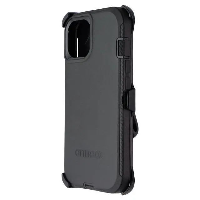 Alt view image 2 of 3 - OtterBox Defender Series Case and Holster for Apple iPhone 15/14/13 - Black