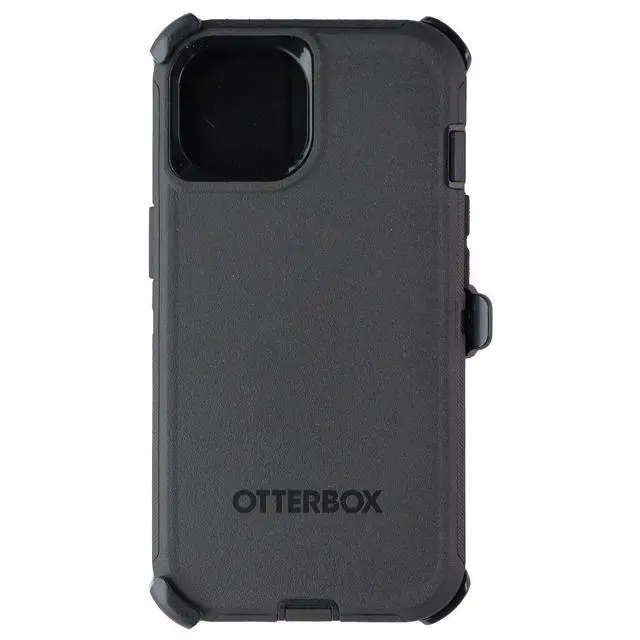 Alt view image 3 of 3 - OtterBox Defender Series Case and Holster for Apple iPhone 15/14/13 - Black
