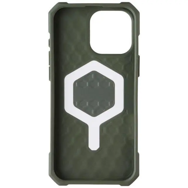 Alt view image 3 of 3 - UAG Essential Armor Case for MagSafe for Apple iPhone 16 Pro Max - Olive Drab