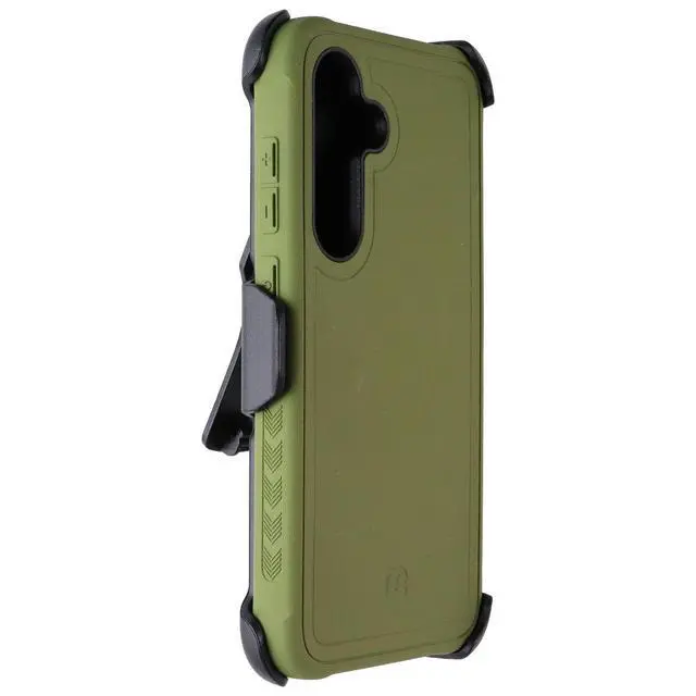Alt view image 2 of 5 - MyBat Pro Maverick Series Case/Holster for Samsung Galaxy S25+ (Plus) - Green