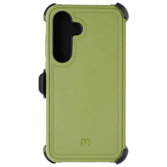 Alt view image 3 of 5 - MyBat Pro Maverick Series Case/Holster for Samsung Galaxy S25+ (Plus) - Green